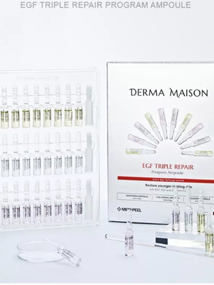 Time Wrinkle EGF Tripple Repair Program Ampoule,2mlx30ea