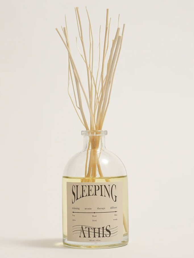 Sleeping reed diffuser
