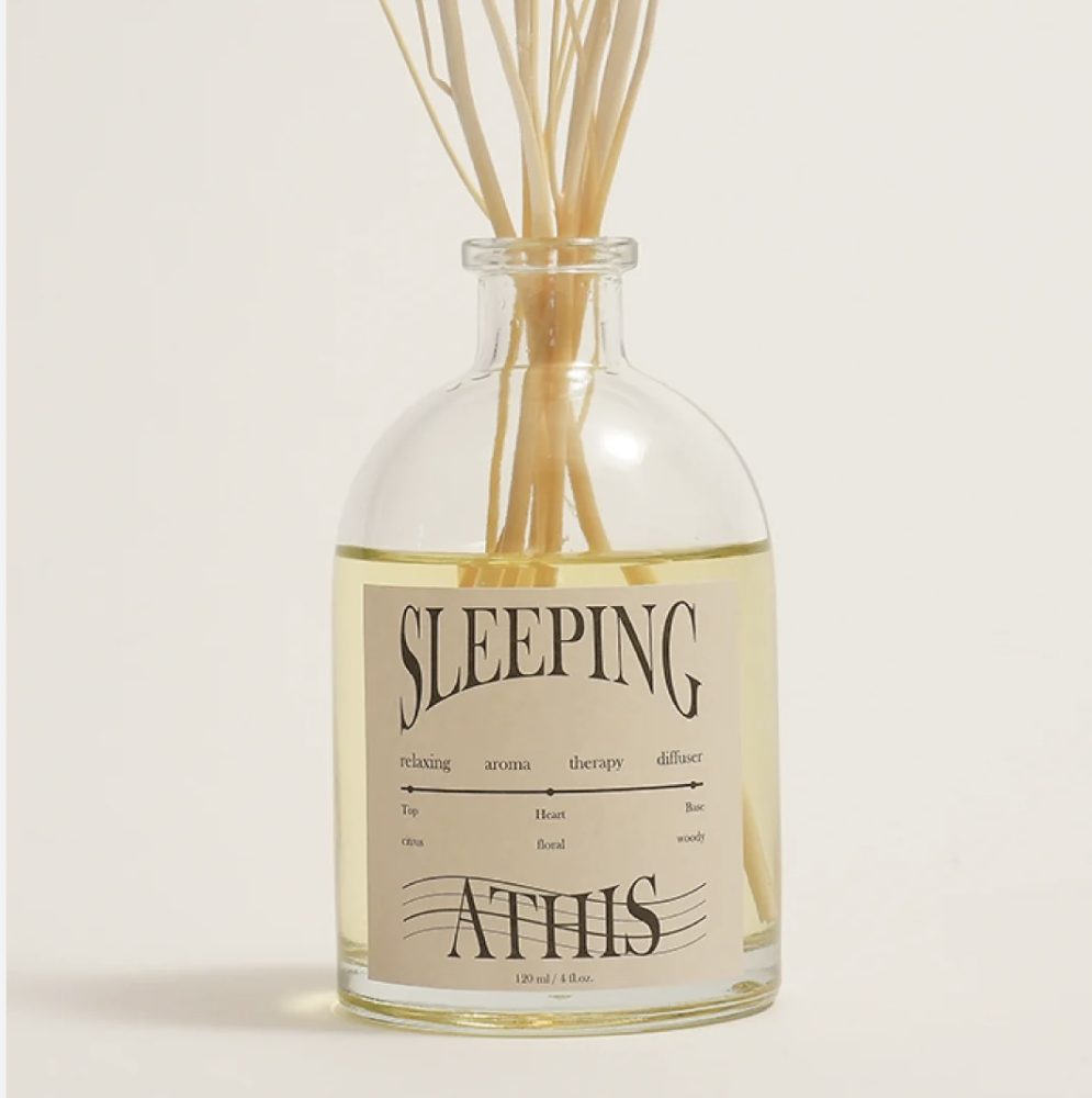 Sleeping reed diffuser