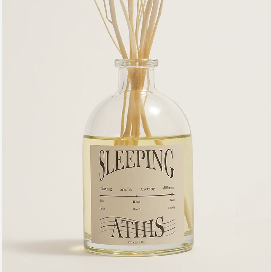 Sleeping reed diffuser